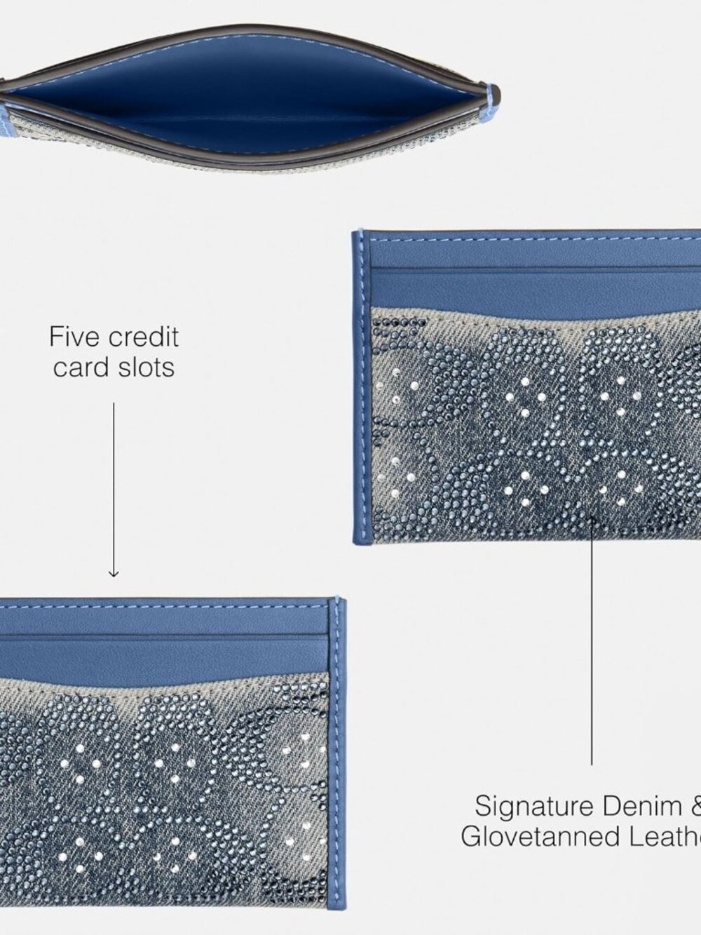 Coach Essential Card Case - Picture 4 of 6
